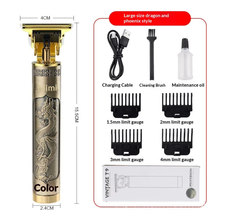 Cordless Hair Clipper Trimmer - Rechargeable Men's Grooming