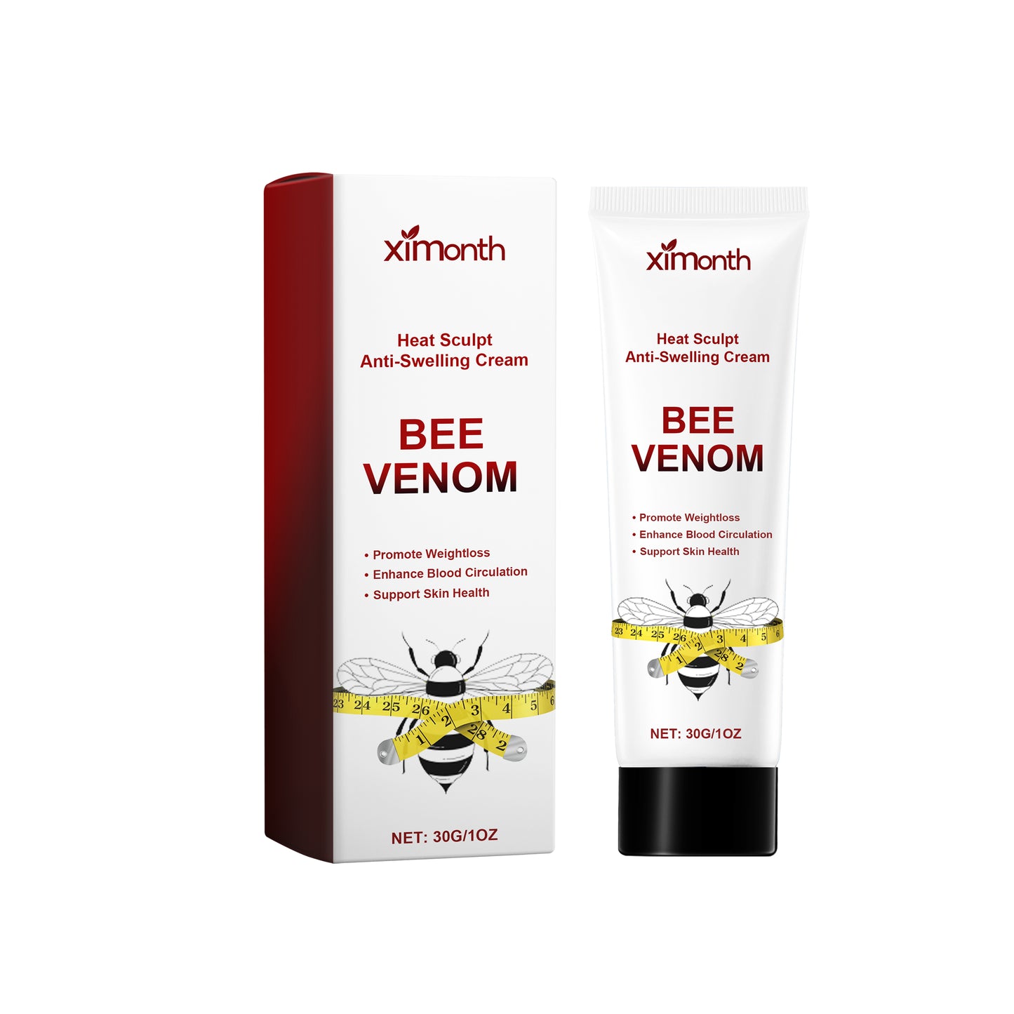 Heat Sculpting Body Cream - Anti-Swelling Firming Massage Lotion