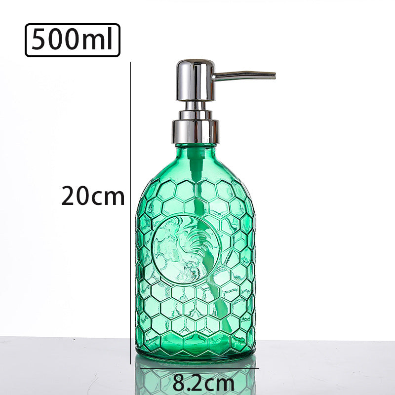 Color Relief Hand Sanitizer 500ml Glass Bottle - Multiple Colors