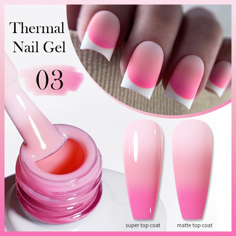 Color Changing UV Nail Polish Kit with Gradient Effects - Multiple Colors