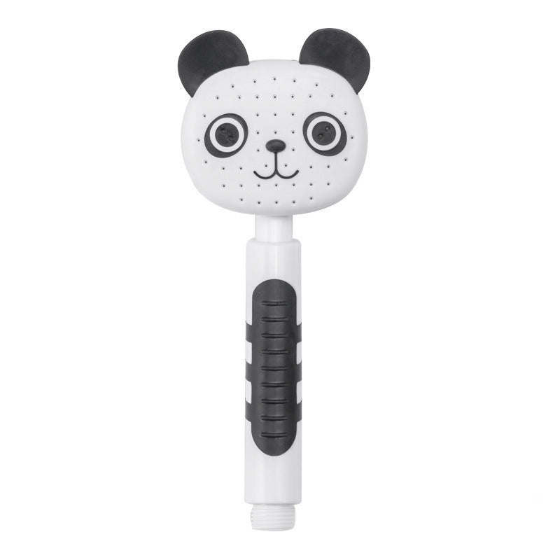 Children's Panda Shower Head with Optional Accessories - Kids Bathroom Shower