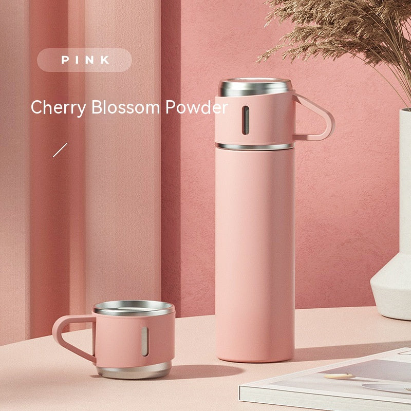 Stainless Steel Vacuum Cup 500ml Car Drinkware Travel Mug Thermos