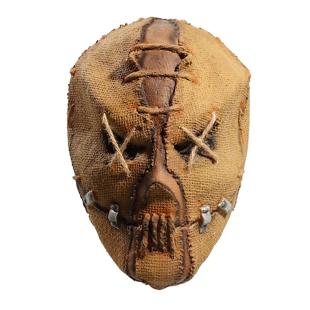 Halloween Latex Horror Mask with Bleeding Sack Design - Party Costume Headgear
