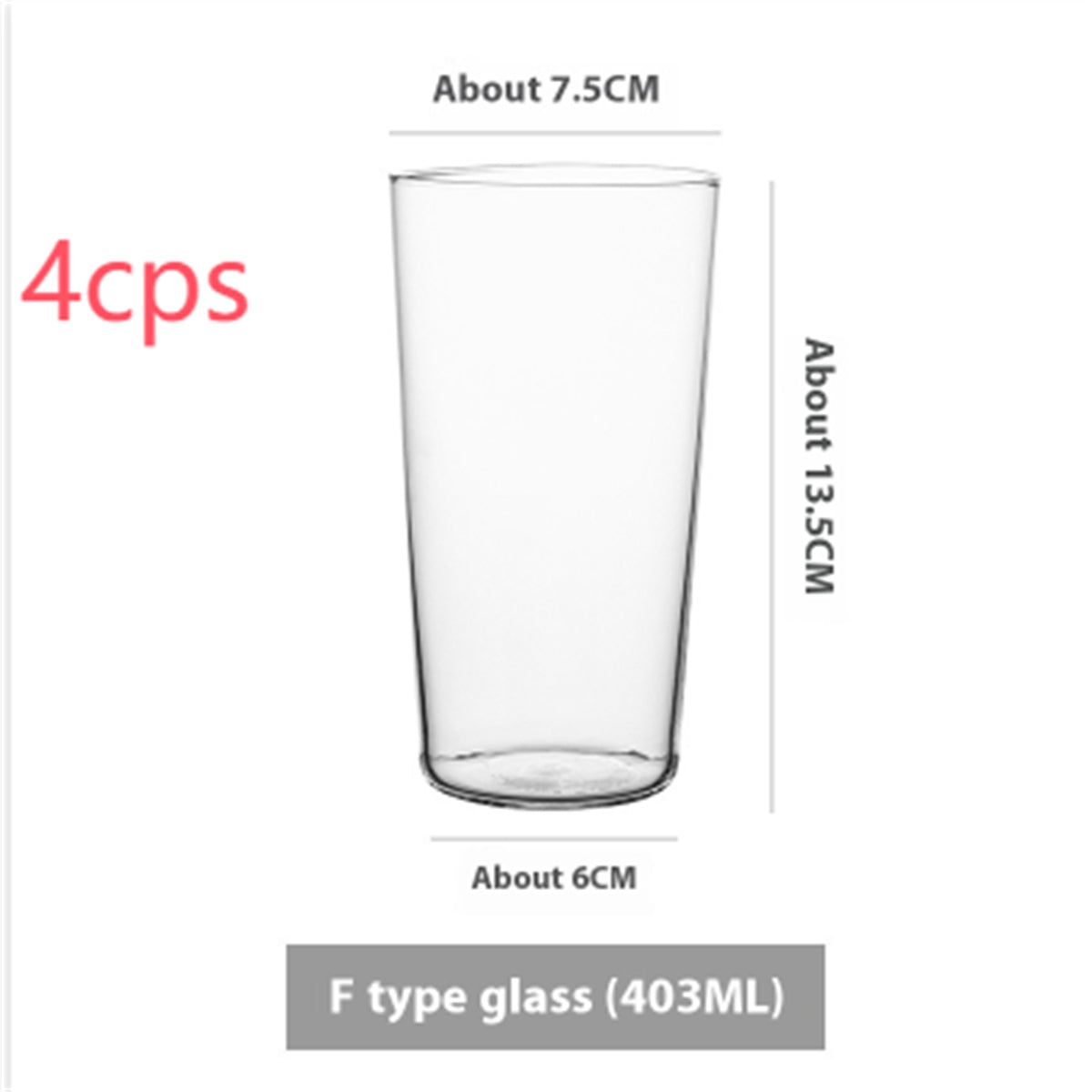 Simple Ins Style Handmade Crystal Glass Goblet - Multiple Variants