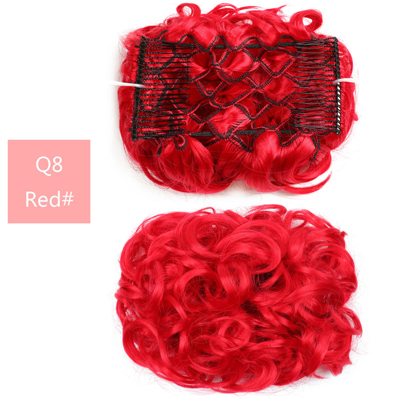 Fluffy Cosplay Wig with Comb Insert - High Temperature Synthetic Hair