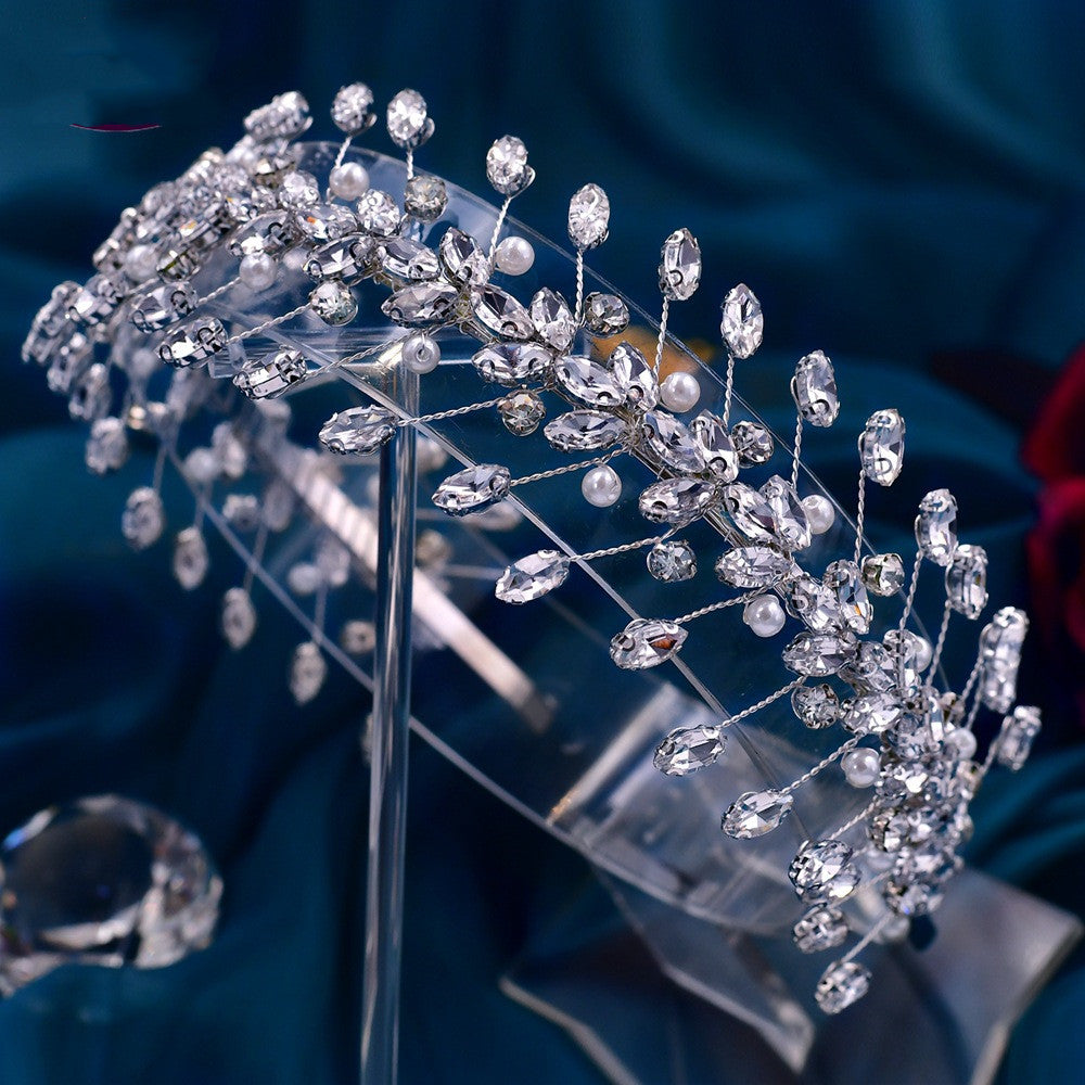 Bridal Rhinestone Headband - Multiple Colors