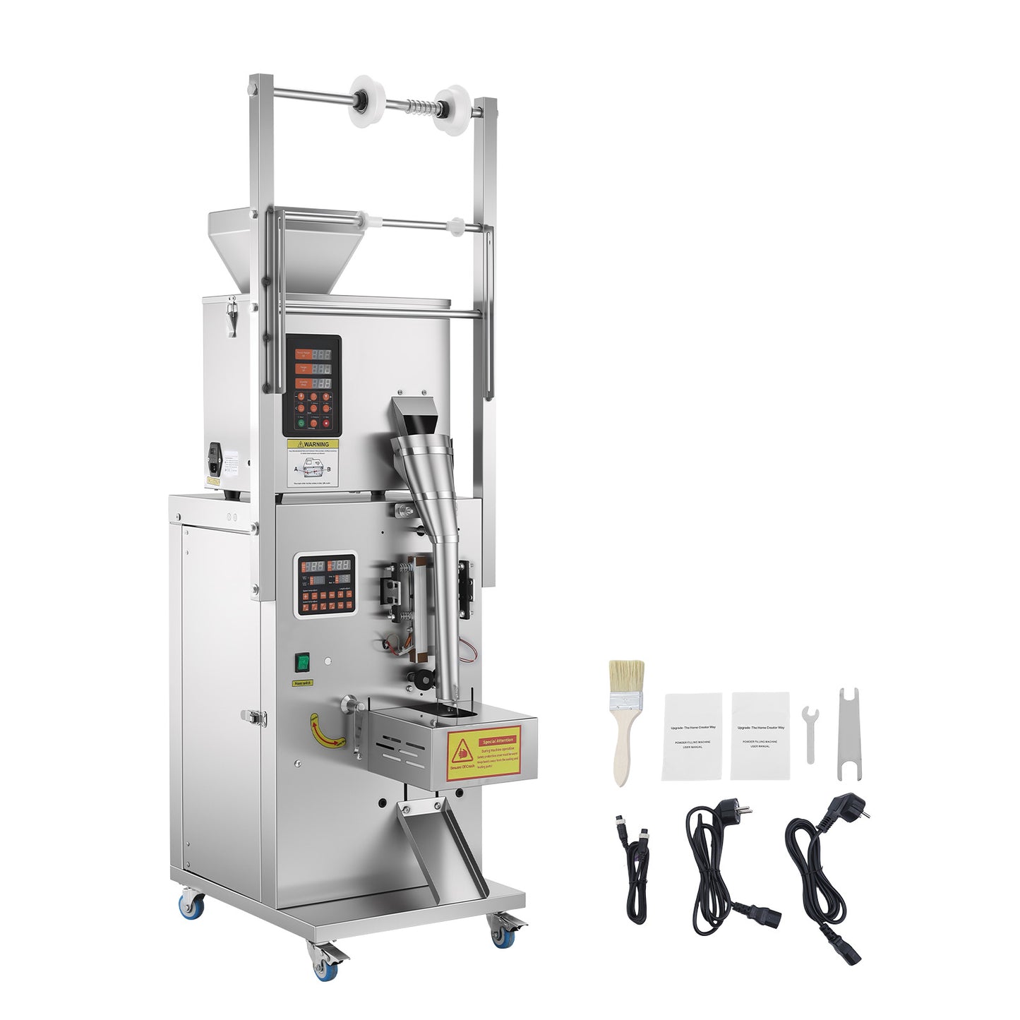 Automatic Powder Filling and Sealing Machine for Coffee Beans, Grains, Spices