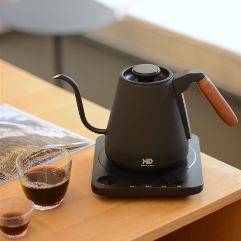 Long Narrow Mouth Electric Tea Kettle 1500W Stainless Steel Touch Control