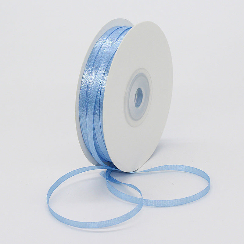 0.3cm Double-Sided Polyester Ribbon - Multiple Colors Available