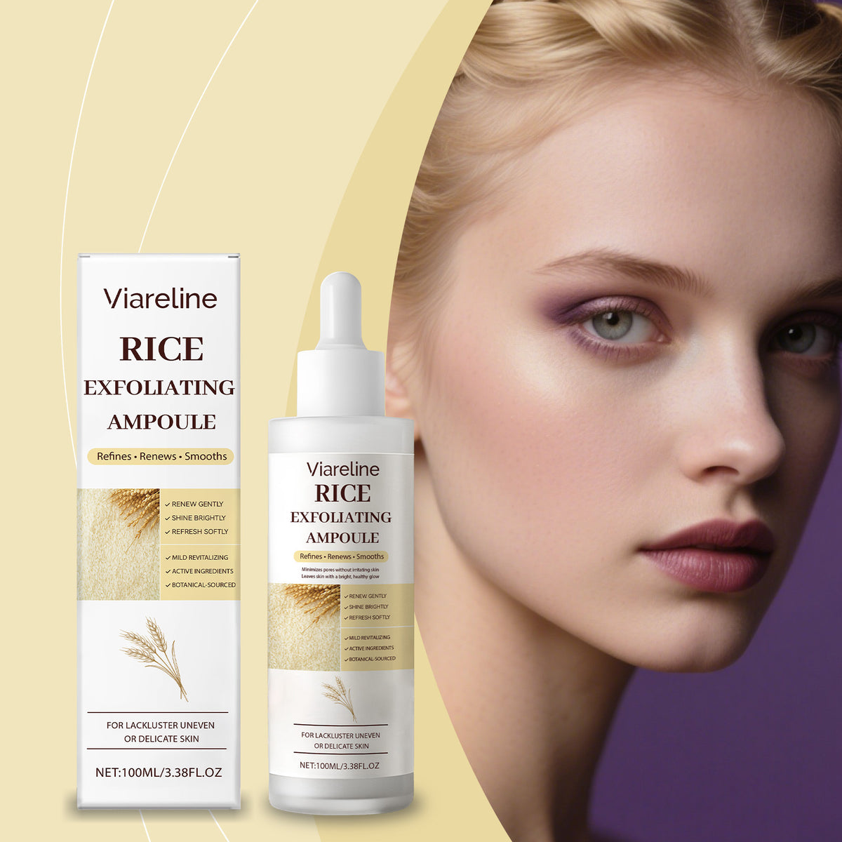 Moisturizing Nourishing Rice Cutin Care Essence 100ML for Skin Hydration