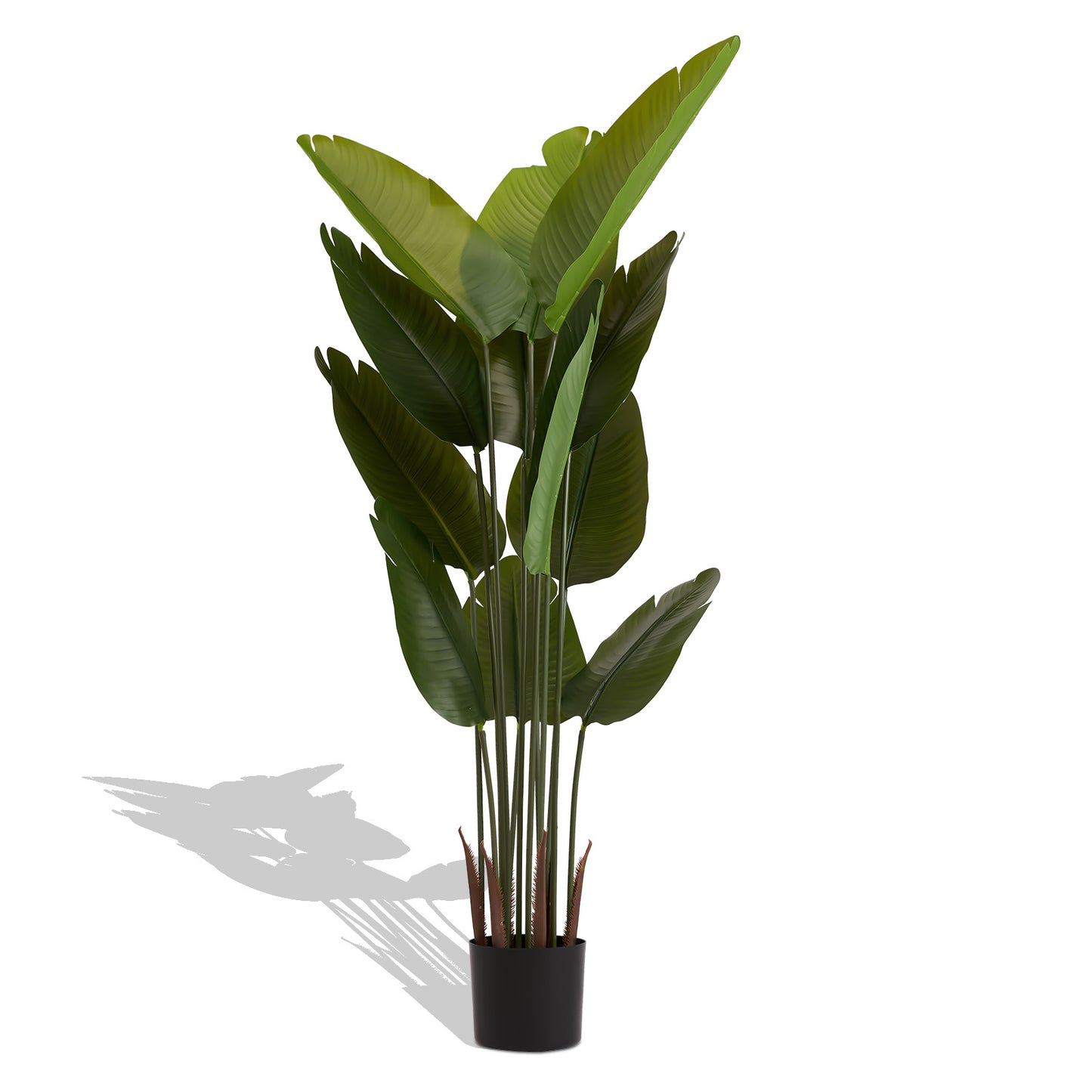 Artificial Bird of Paradise Plant - 5.2ft Faux Tropical Tree