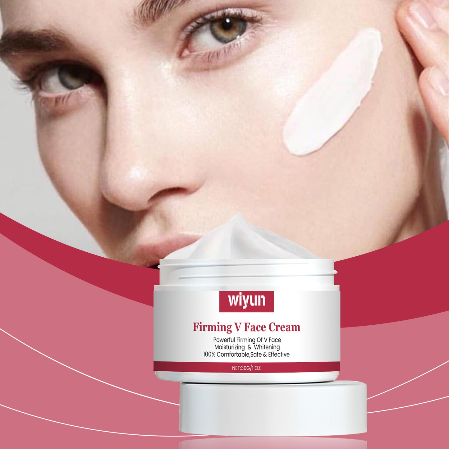 Firming Facial Moisturizer - Anti-Aging Collagen & Hyaluronic Acid Cream