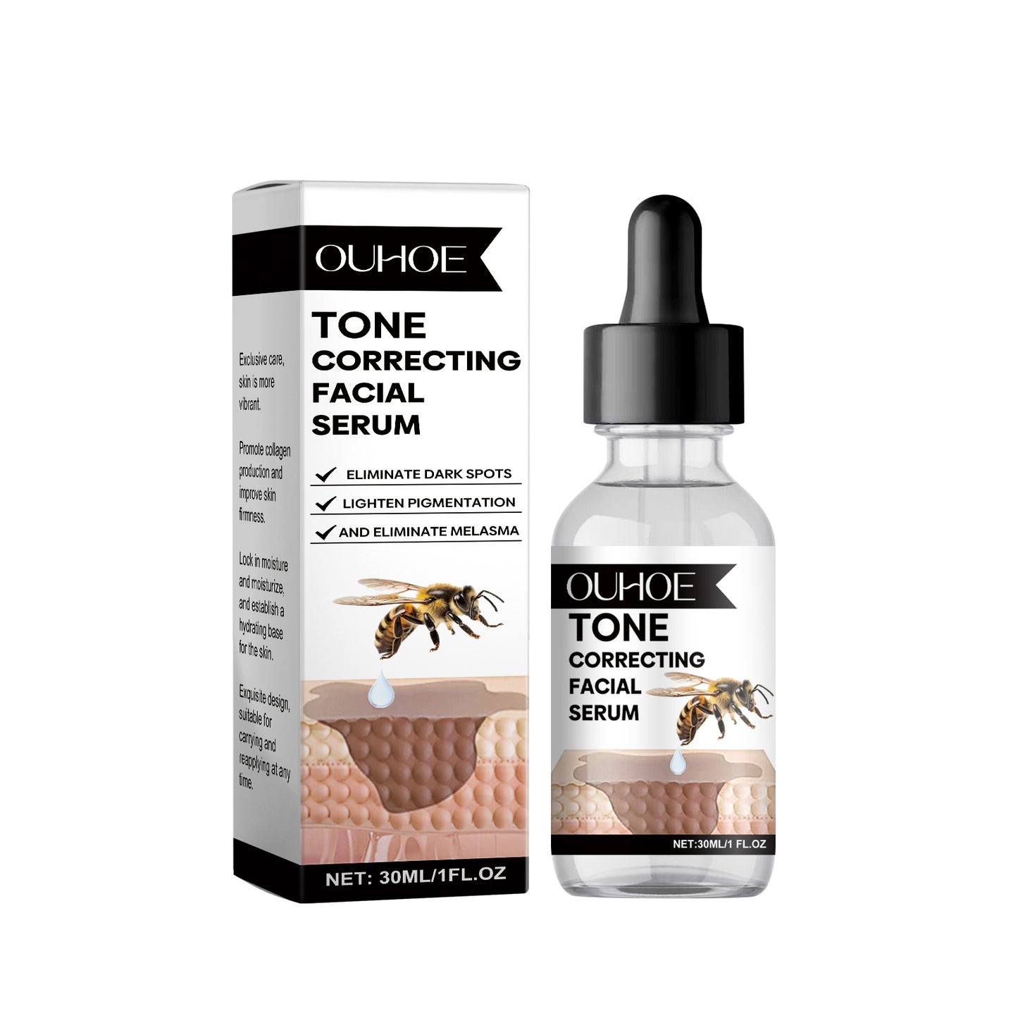 Hydrating Facial Essence with Centella Asiatica & Honey - 30ml