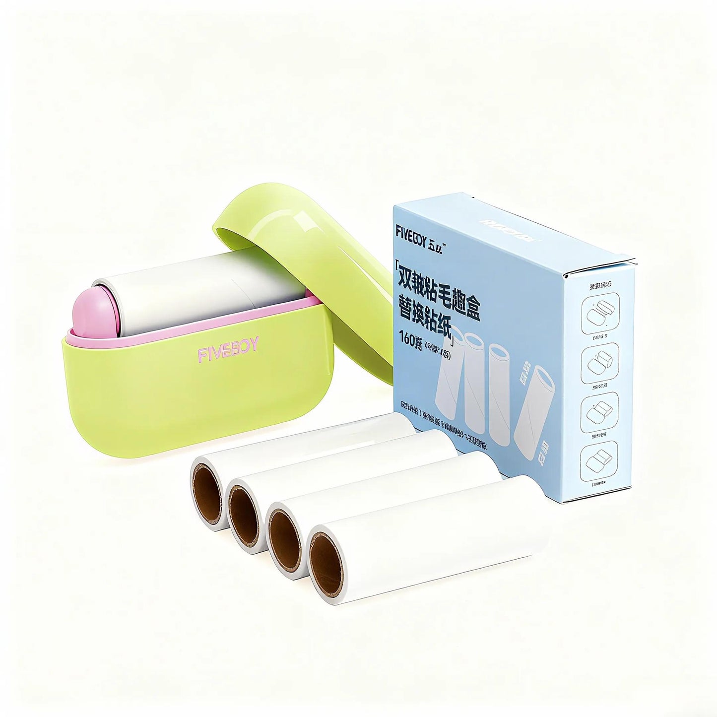 Portable Pet Hair Remover - Reusable Pocket-Sized Lint Roller