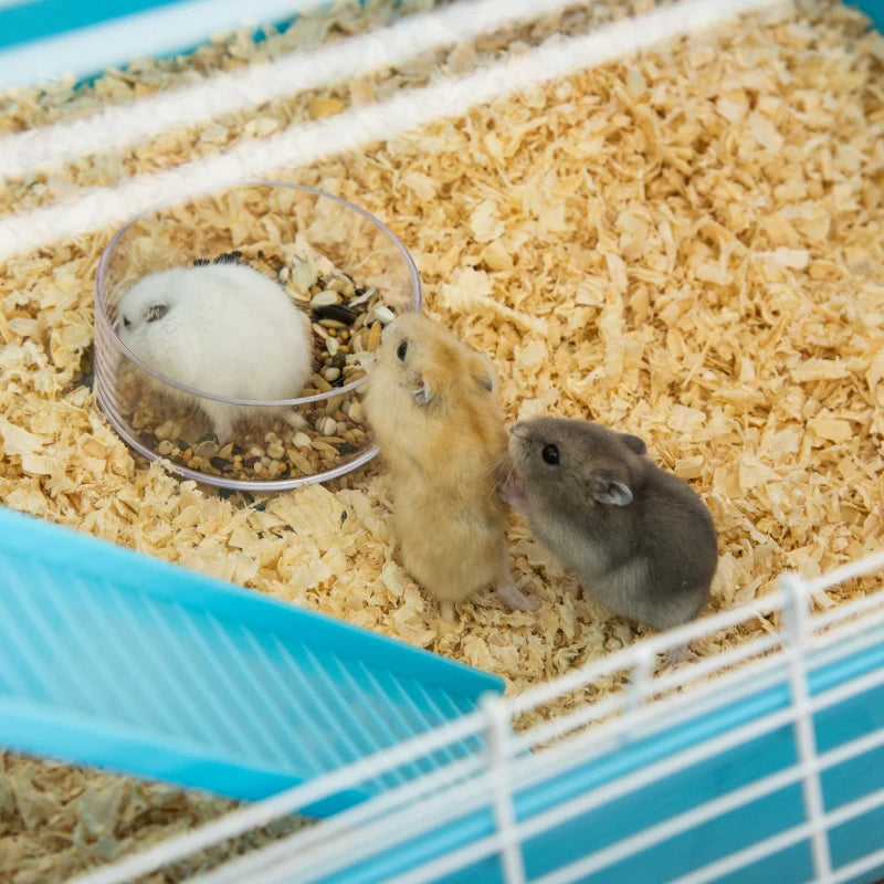 Large 5-Tier Hamster Cage with Tunnels & Tubes, Exercise Wheel, Water Bottle
