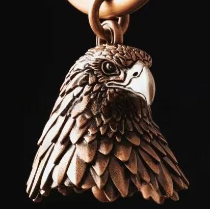 Owl-Shaped Wind Chime Home Decor Ornament - Metal Chinese Style
