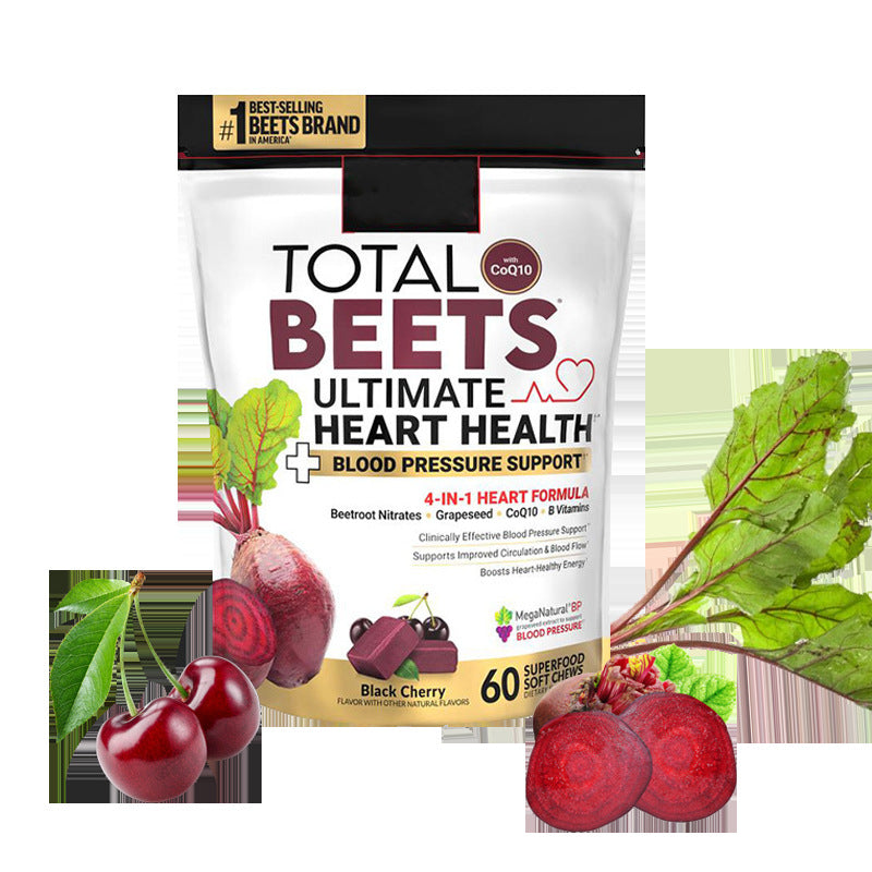 Beet Root Soft Candy Capsules - 60 Tablets