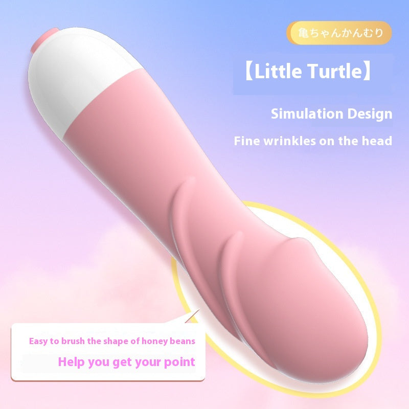 Female Mini AV Stick Climax Device with Massage Function