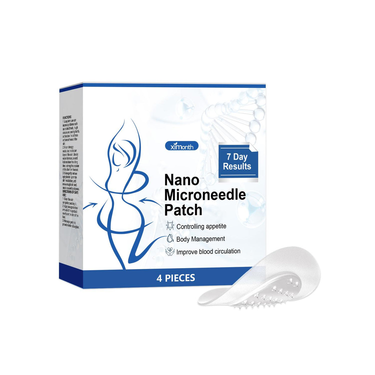 Body Shaping Nano Microneedle Stickers