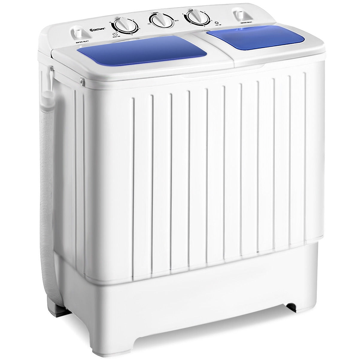 Compact Twin Tub Washing Machine - 20 Lbs for Home Use