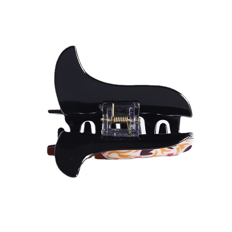 Retro Acrylic Barrettes - Multiple Colors