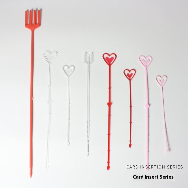 Transparent Plastic Flower Card Inserts for Packaging - All Variants Included