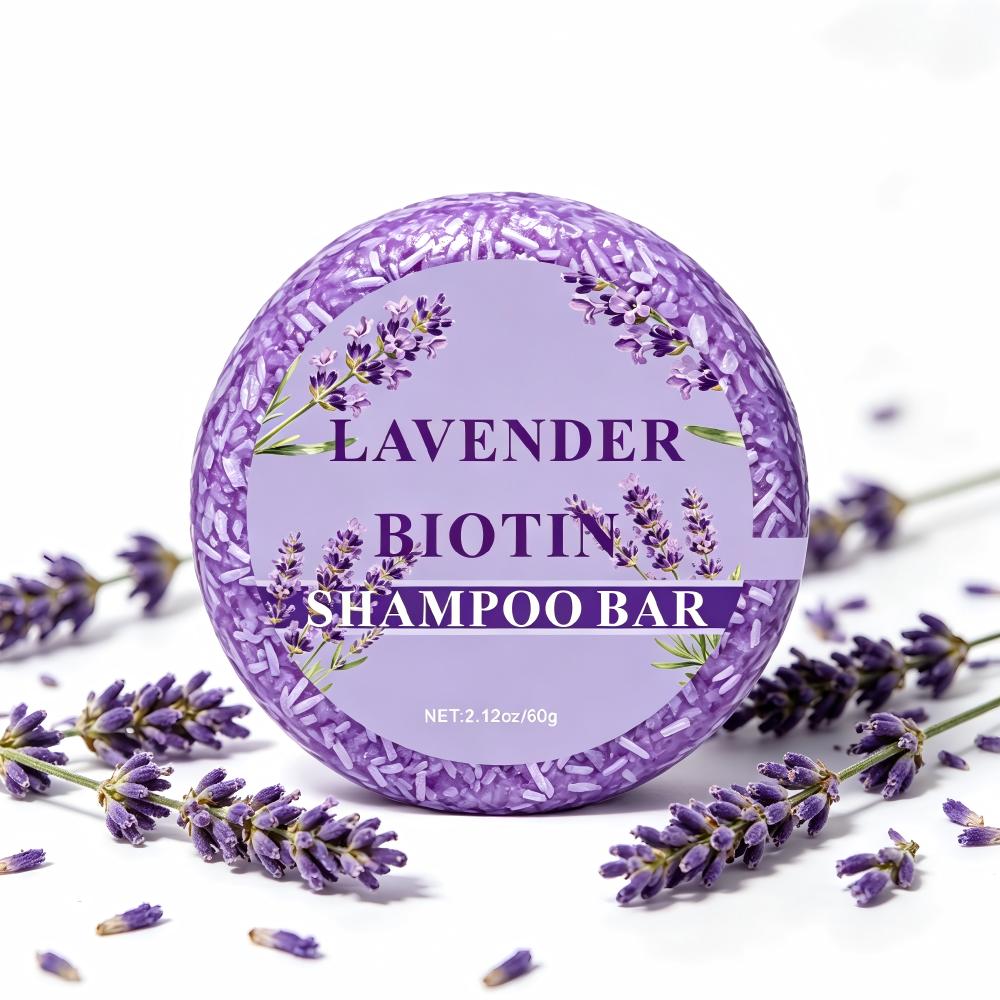 Lavender Biotin Shampoo Bar - 60g