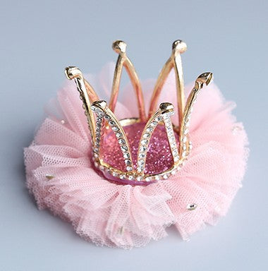 Children's Crown Rhinestone Hair Clip