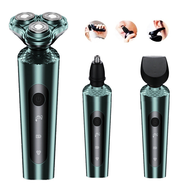 Multifunctional High-Power Electric Shaver for Face and Body - USB Rechargeable