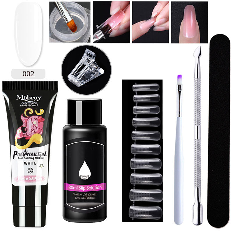 Nail Art Resin Extender Kit - 12 Colors