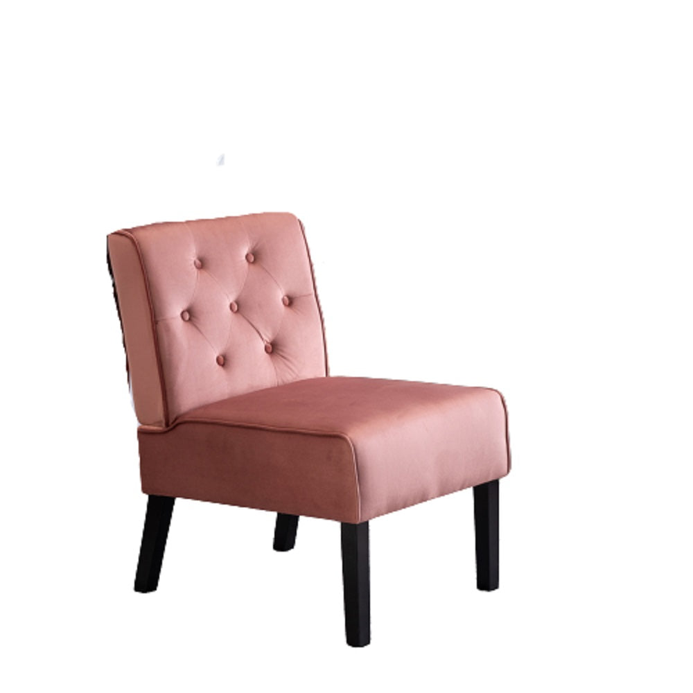 Reese 53 2Piece Living Room Armless Button Tufted Pattern Accent