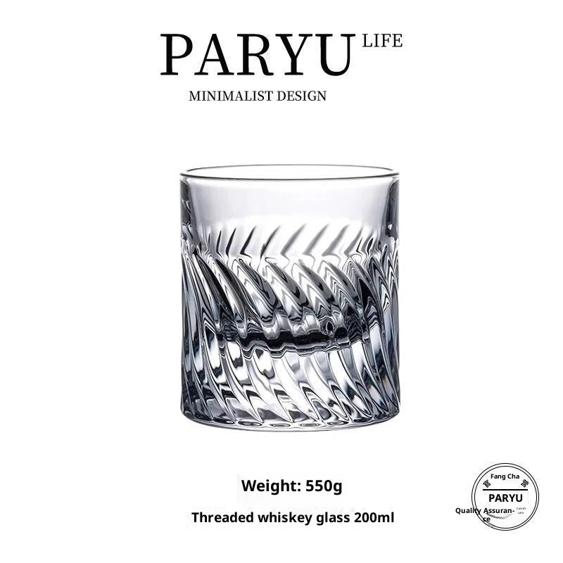 Elegant Crystal Wine Glass Set - Multiple Styles & Sizes