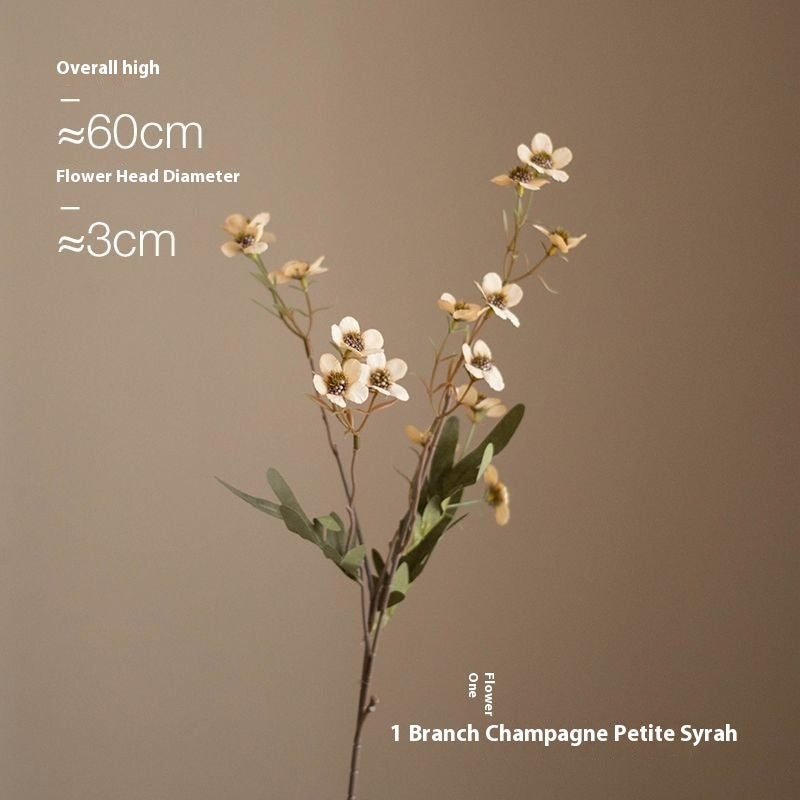Pastoral Simulation Retro Fake Dried Flowers - Decorative Floral Arrangements