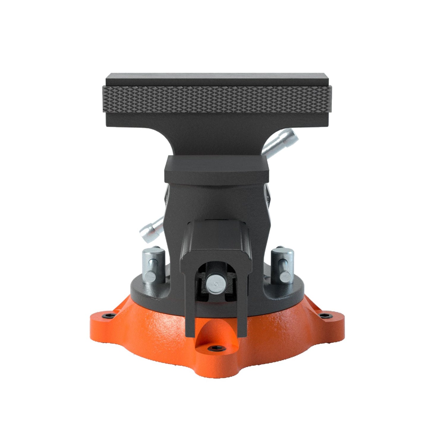 6.5" Bench Vise with 360° Swivel Locking Base & Two-Way Jaw