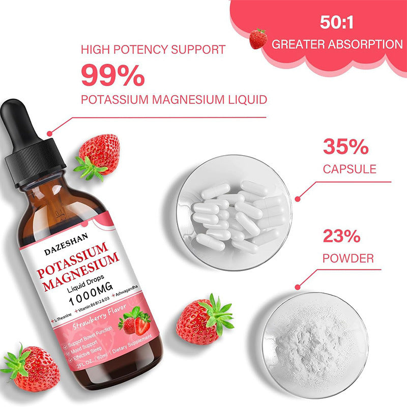 Potassium Magnesium Drops Sun Tanning Natural