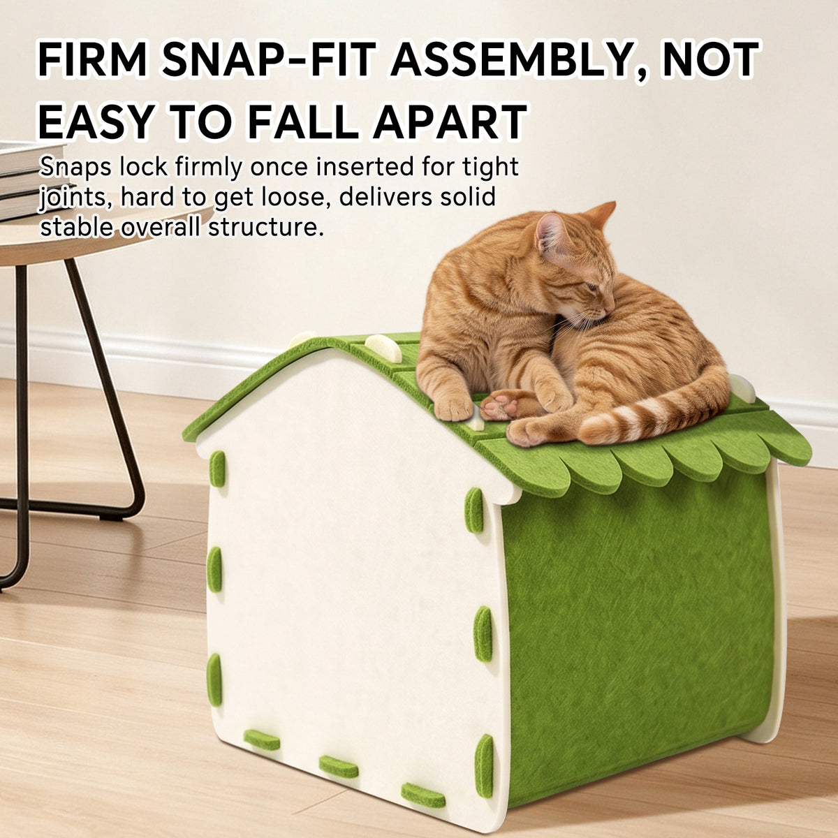 Green Cat House Pet Shelter with Self Pickup Option