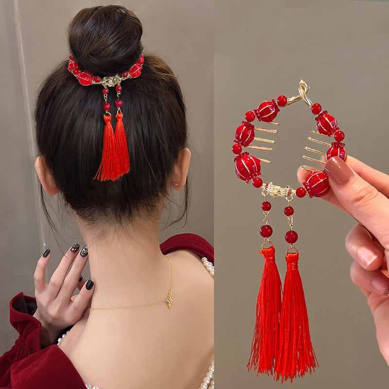 Tulip Tassel Hairpin Clip
