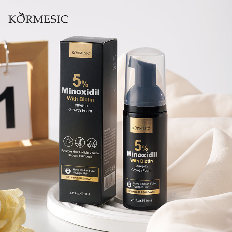 Minoxidil Hair Growth Foam for Hair Loss 60ml - Hair Treatment