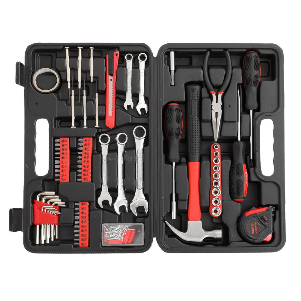 148-Piece Household Tool Set for Home Repairs - Durable Hand Tools
