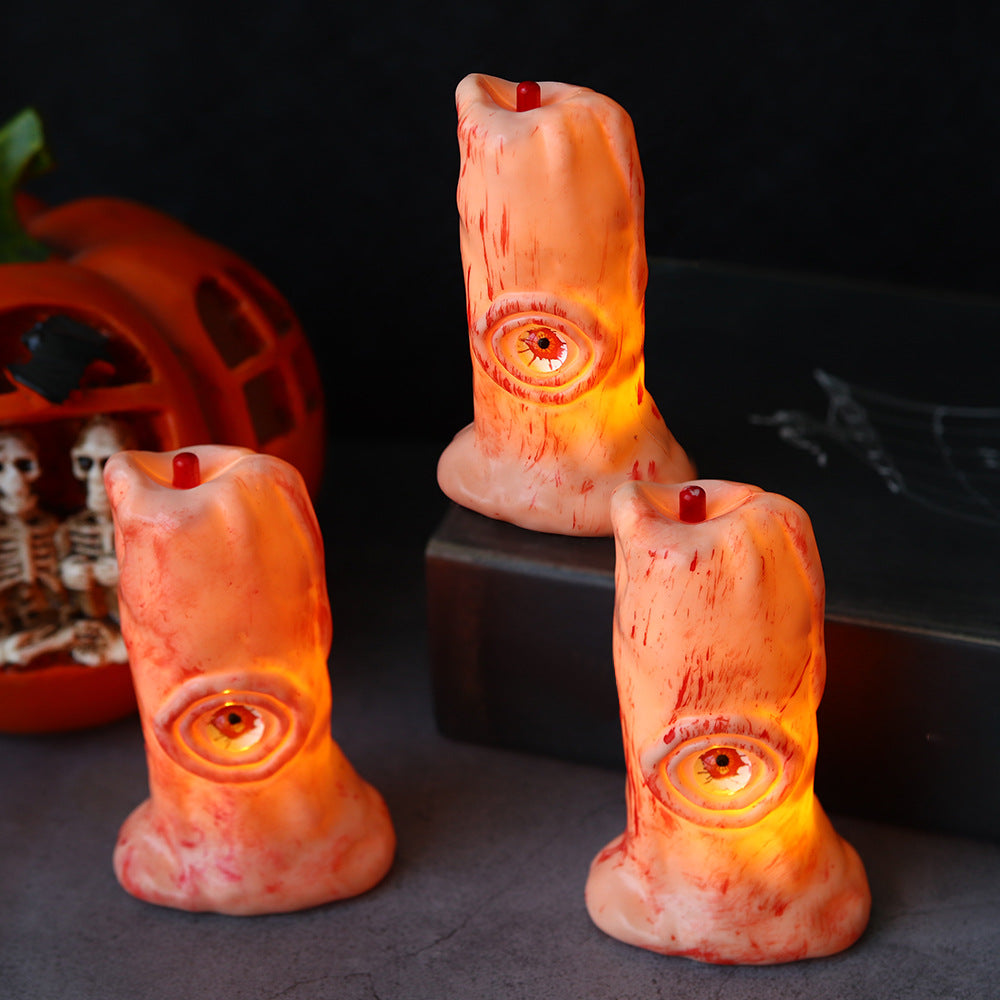 Halloween Blood Eye Lamp LED Light - Spooky Electronic Candle Light