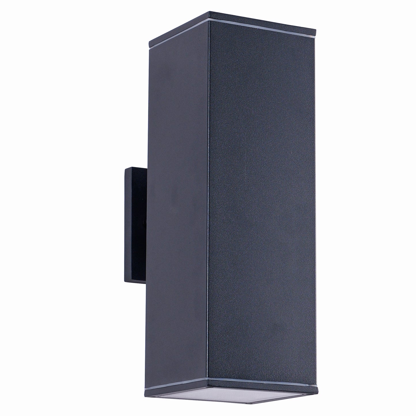 12in Modern Outdoor Wall Lights 4 Pack - Up & Down Porch Lighting Aluminum Waterproof Fixture