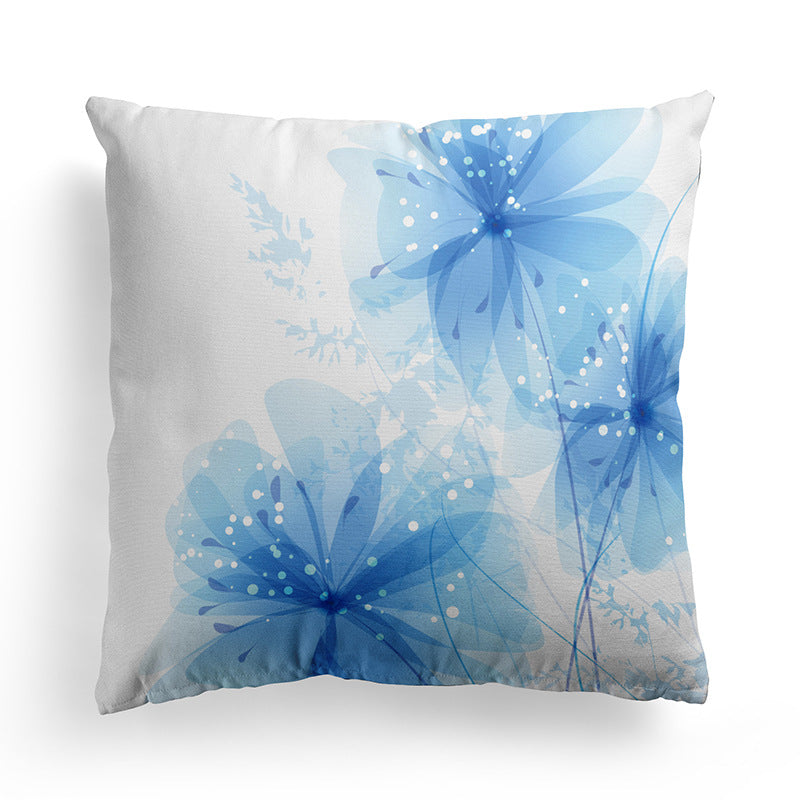 Minimalist Marble Texture Pillowcase for Living Room & Bedroom - 45x45 cm