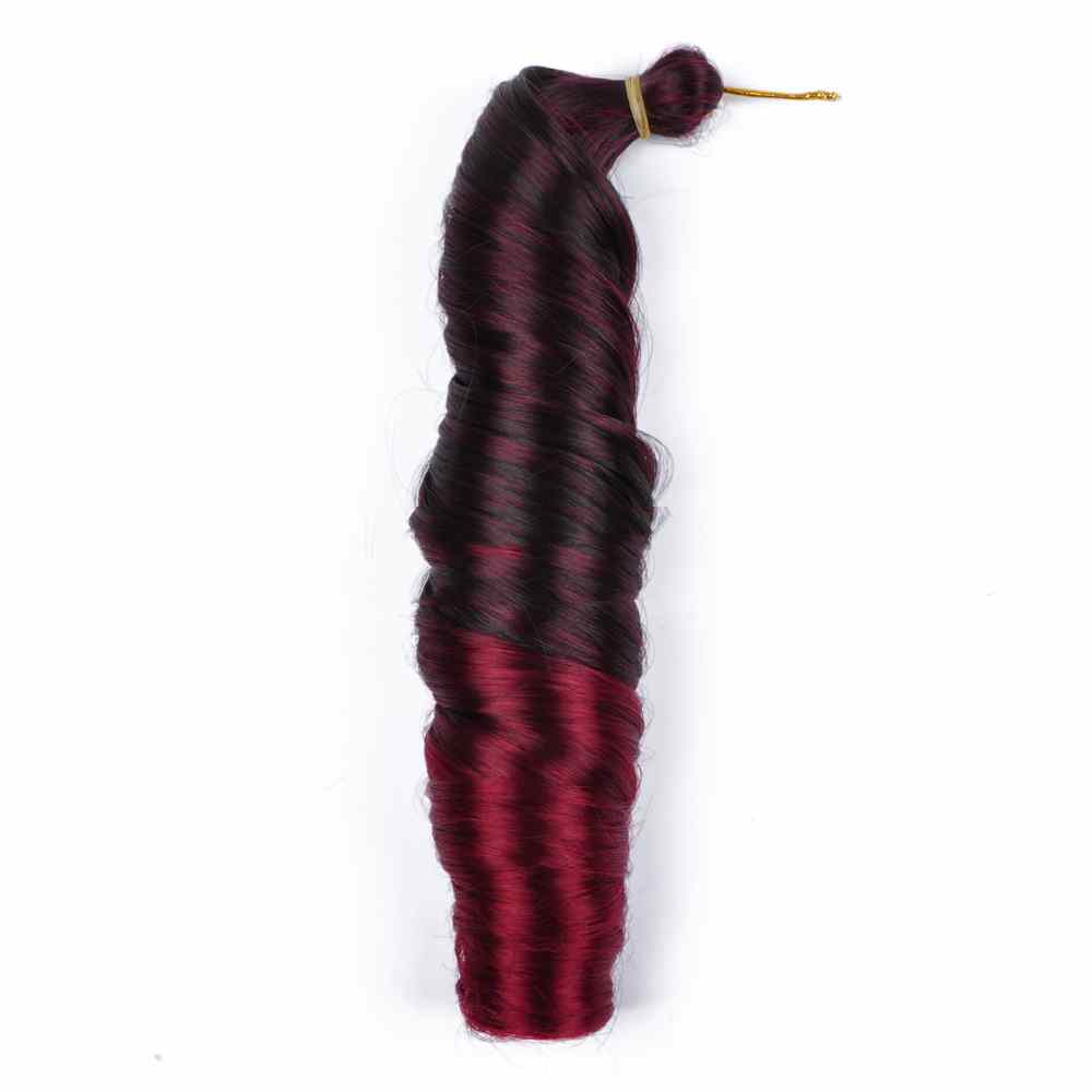 22 Inch French Loose Wave Crochet Braids Hair - 150g