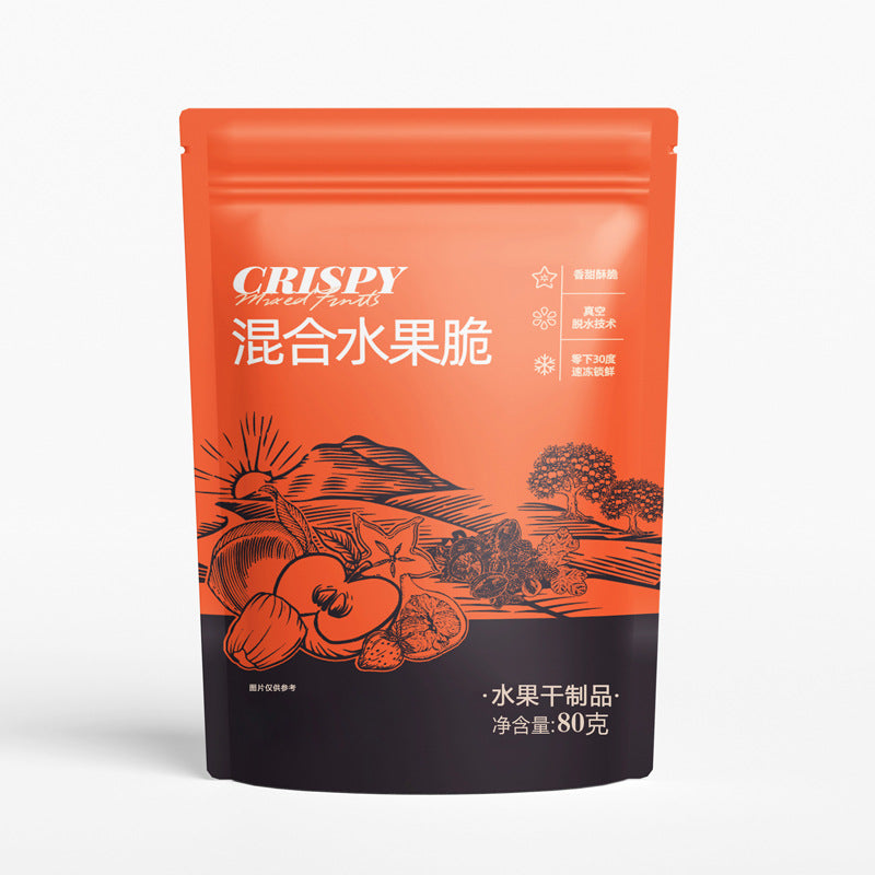 Mixed Fruit Crisps Freeze-Dried Snack 80g