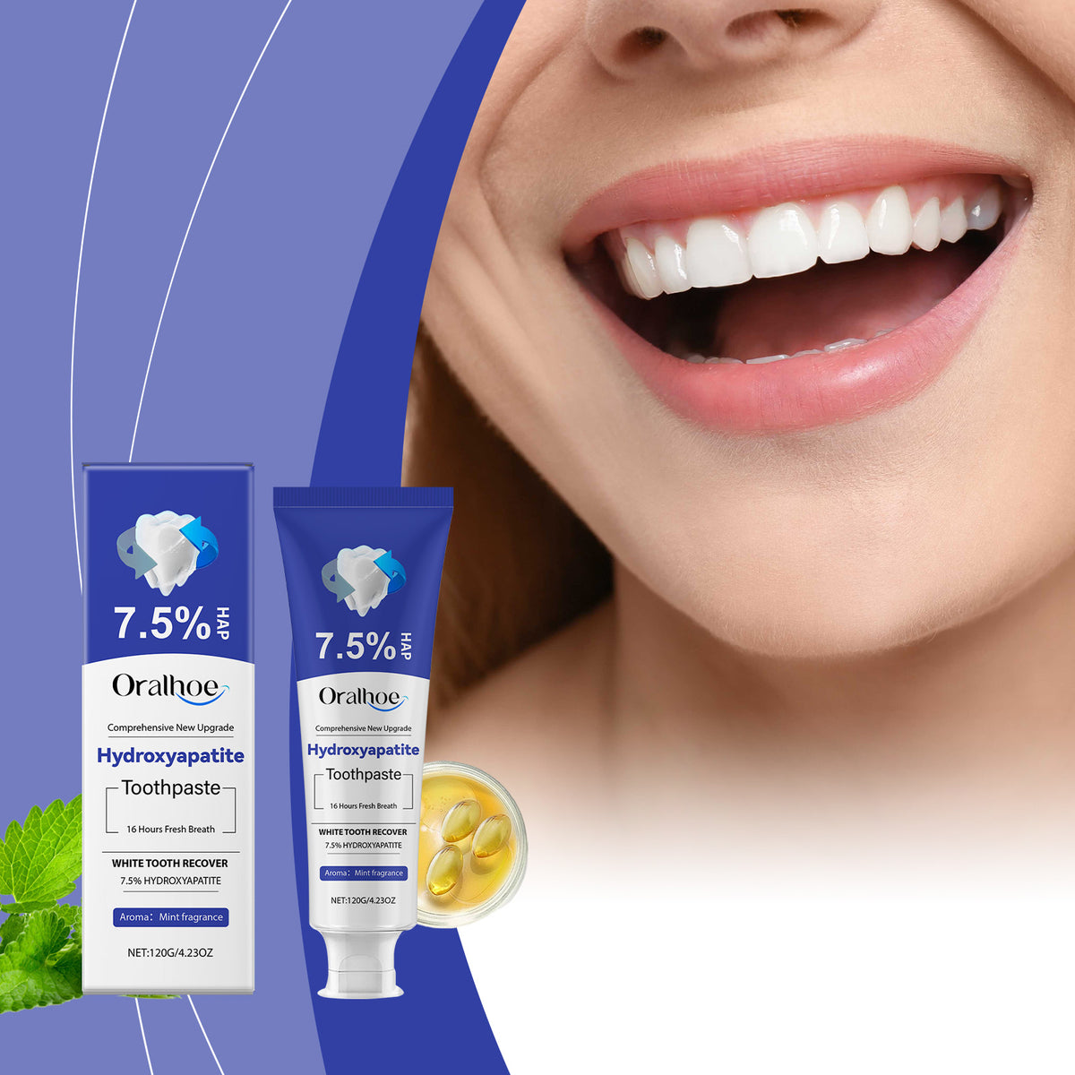Whitening & Repairing Toothpaste 120g