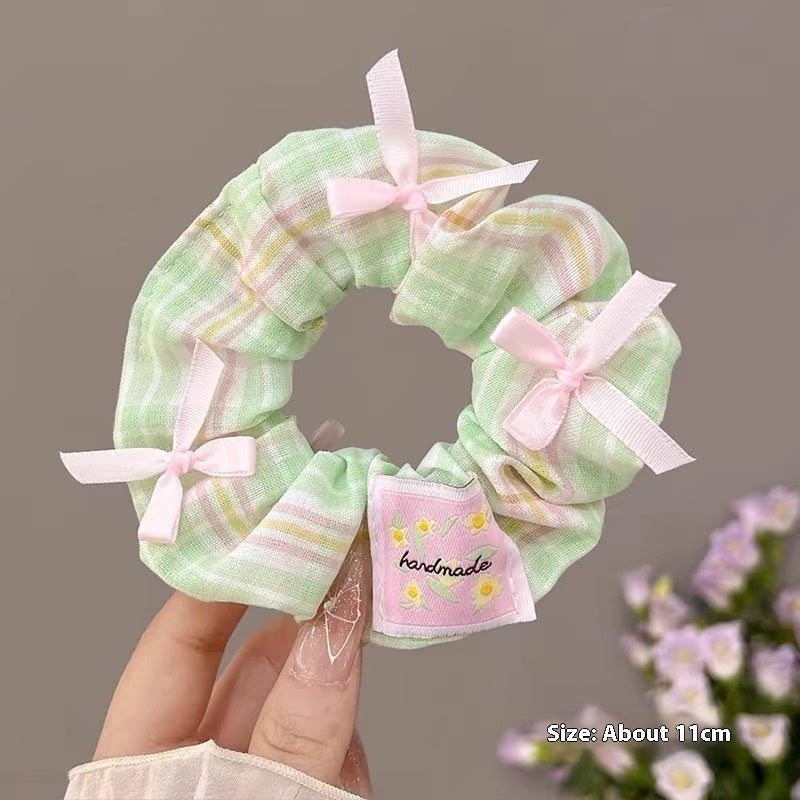 Summer Sweet Lace Scrunchie Hair Tie - Elegant Floral Hair Accessory