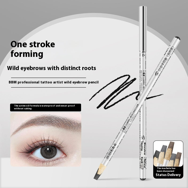 Waterproof Eyebrow Pencil - Smudge-Resistant 3g with Multiple Colors
