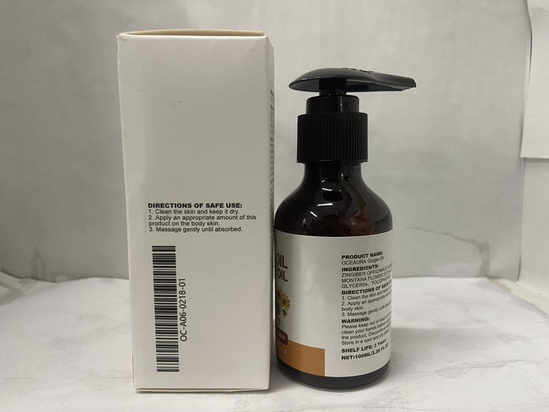 Ginger Body Massage Oil, 100 ml
