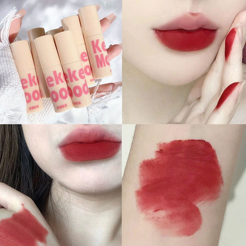 Velvet Lip Gloss - Matte Finish, Long-lasting, Nonstick Lip Makeup