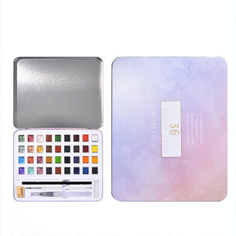 Metallic Gouache Paint Set for Nail Art & Watercolor